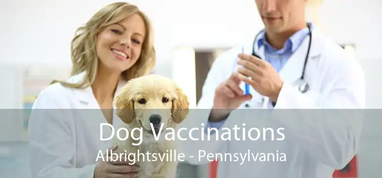 Dog Vaccinations Albrightsville - Pennsylvania