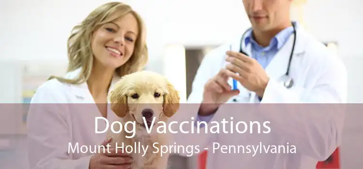 Dog Vaccinations Mount Holly Springs - Pennsylvania