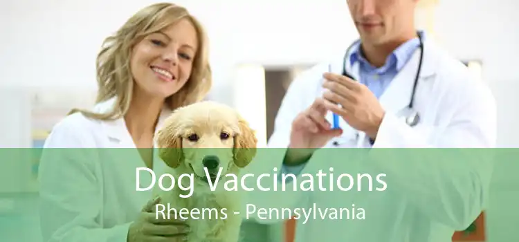 Dog Vaccinations Rheems - Pennsylvania