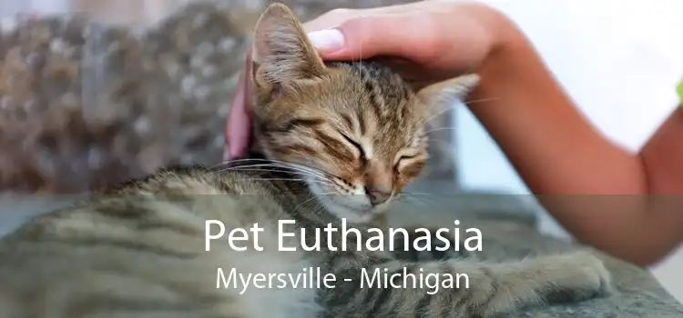 Pet Euthanasia Myersville - Michigan