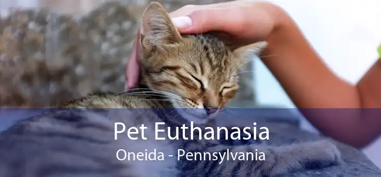 Pet Euthanasia Oneida - Pennsylvania