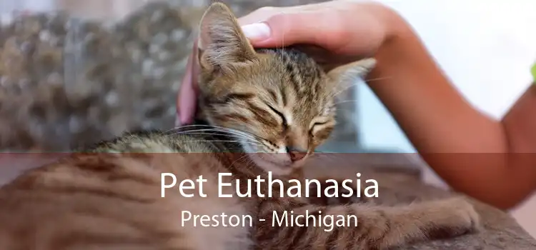 Pet Euthanasia Preston - Michigan