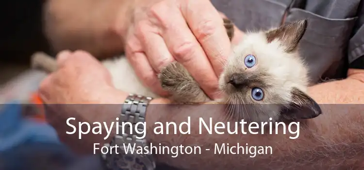 Spaying and Neutering Fort Washington - Michigan